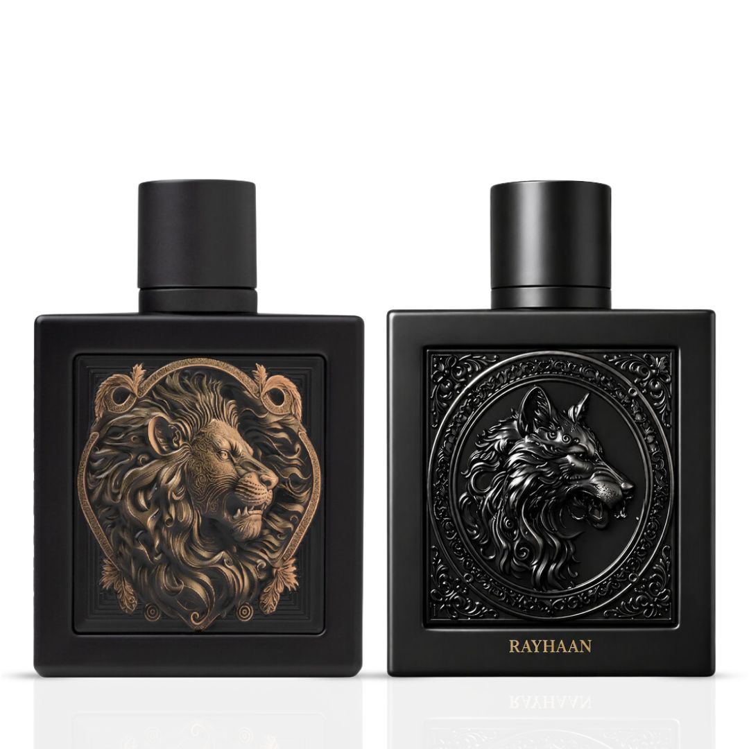 Rayhaan Lion & Wolf Eau de Parfum Sprays 100ml (3.4 oz) by Rayhaan