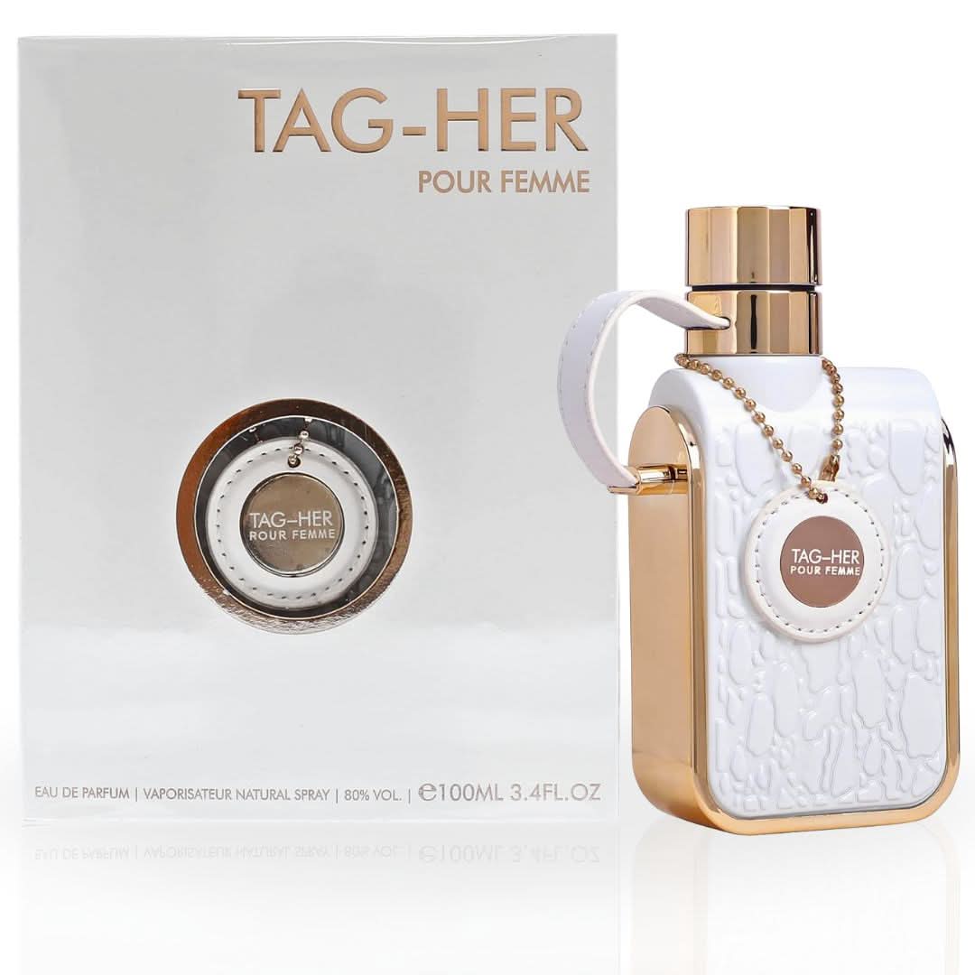 Tag Her Eau De Parfum Spray 100ml (3.4 oz) By Armaf | Intense Oud