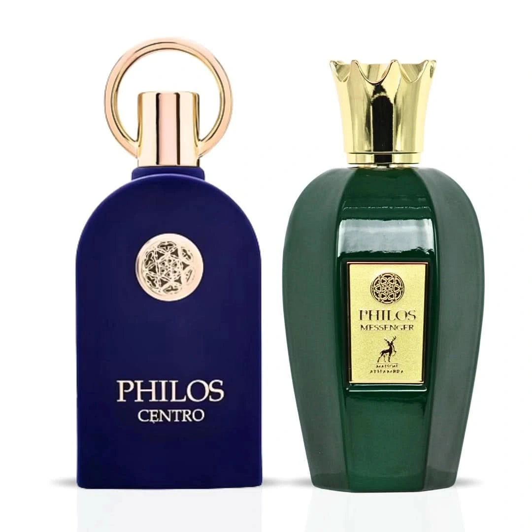 Philos Centro & Philos Messenger Eau de Parfum Sprays 100ml (3.4