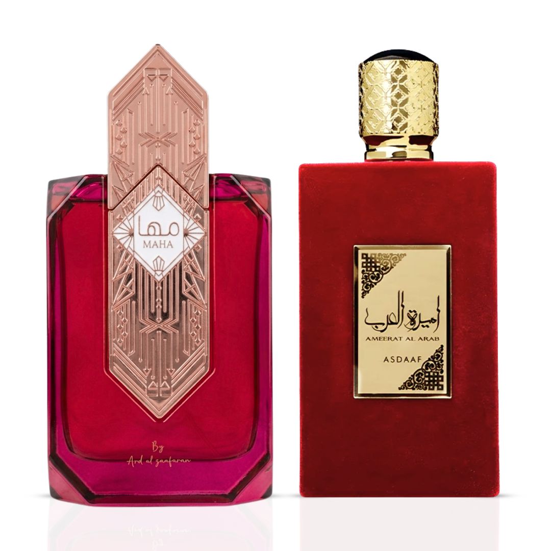 Ameerat Al Arab by Asdaaf & Maha by Ard Al Zaafaran Eau | Intense Oud