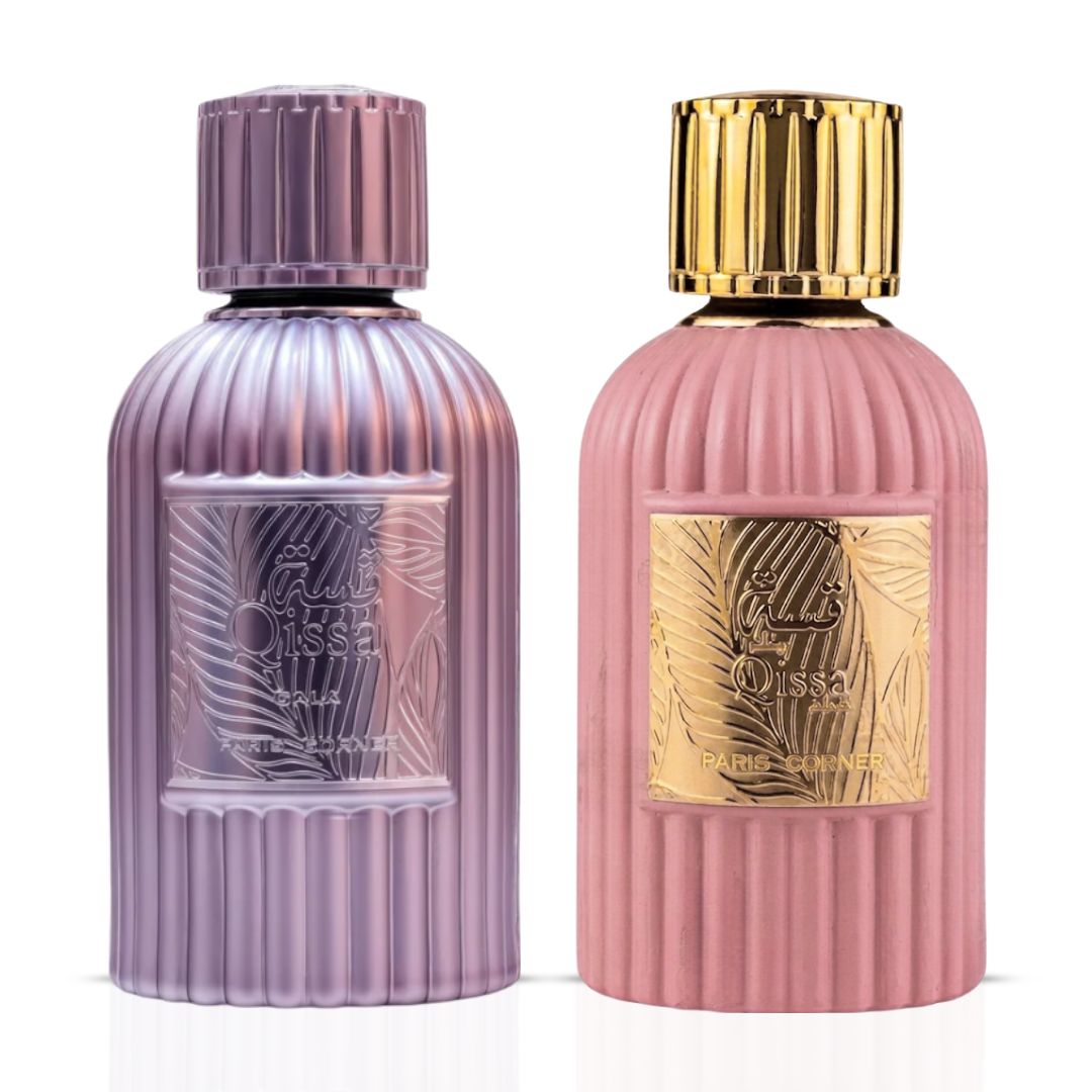 Qissa Gala & Qissa Pink Eau de Parfum Sprays 100ml (3.4 oz) by