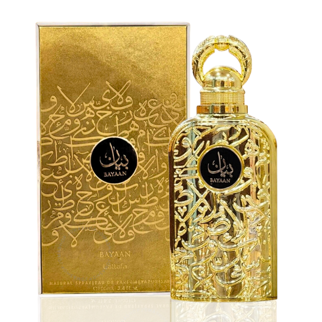 Bayaan Eau de Parfum Spray 100ml (3.4 oz) Lattafa | Intense Oud