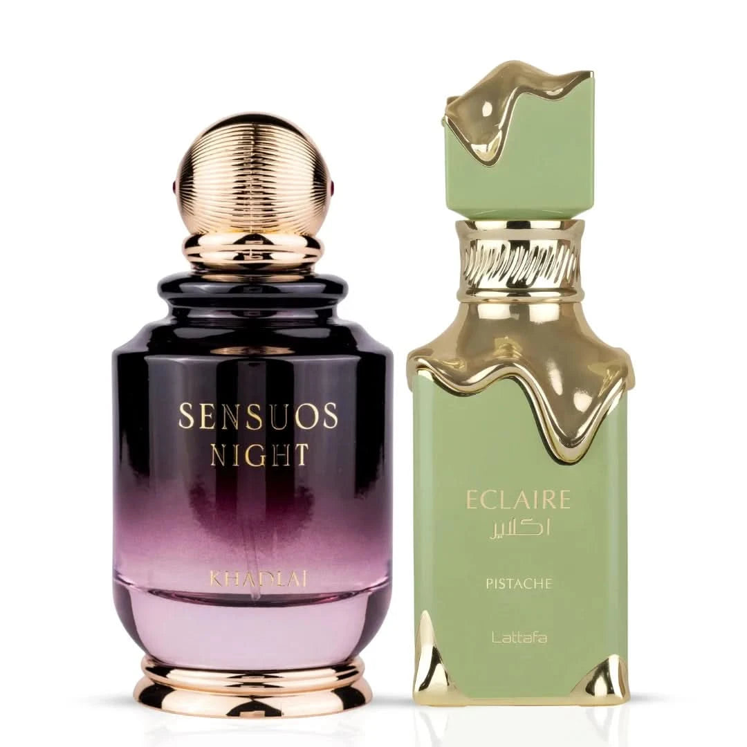 Eclaire Pistache Eau de Parfum Spray 100ml & Sensuos | Intense Oud