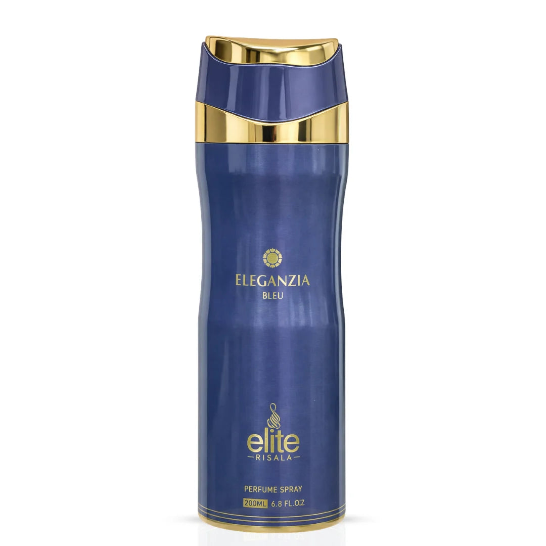 Eleganzia Bleu Body Spray 200ml (6.8 oz) by Elite Risala | Intense Oud