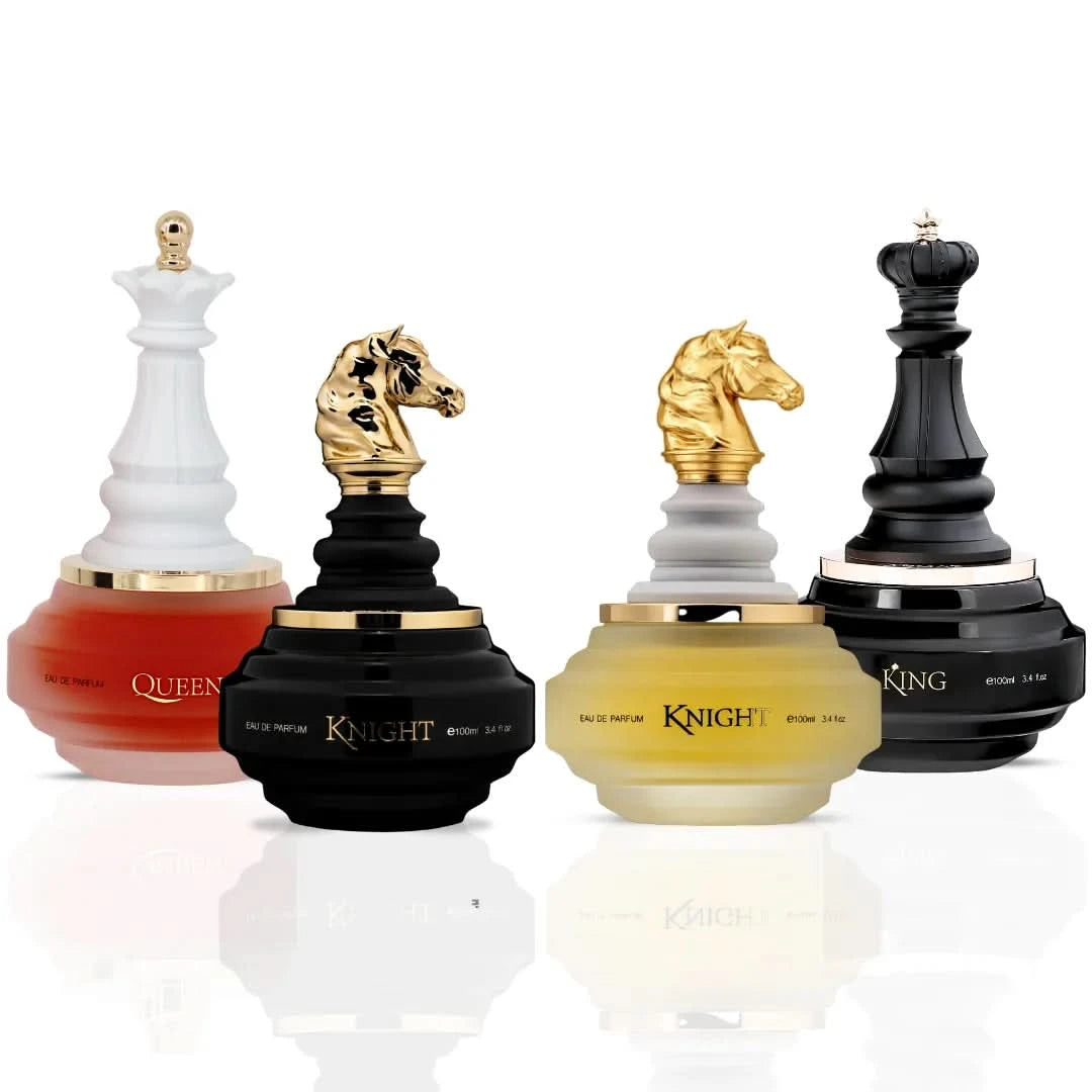 Checkmate Black Knight, Checkmate White Knight, King Check Mate & Quee